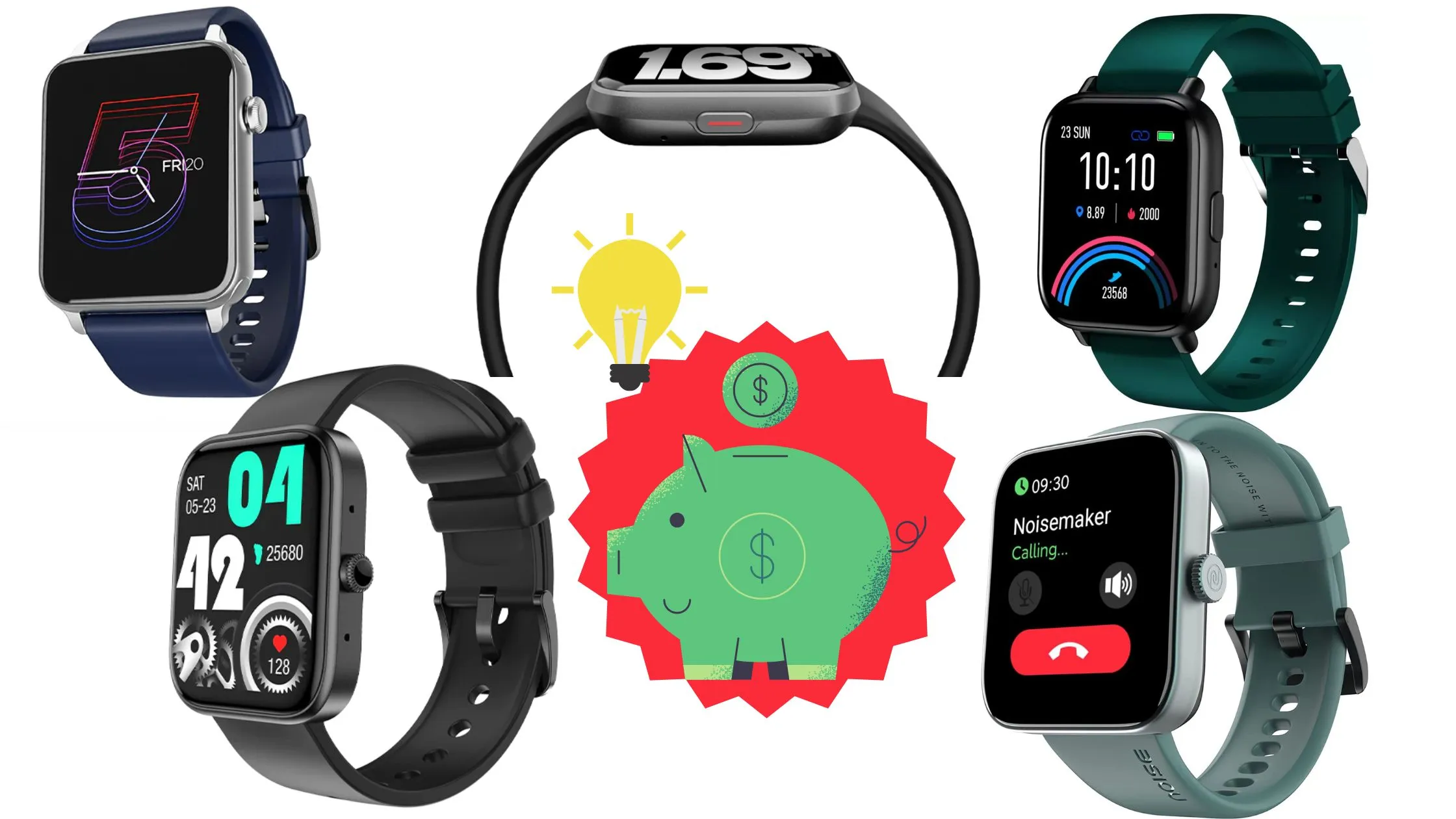 Best 5 Budget Smart Watches Below 4000